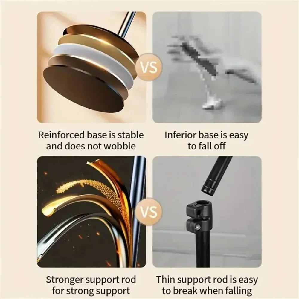 Multifunctional Mobile Phone Bracket Live Broadcast Bracket Adjustable Height Mobile Phone Telescopic Portable Bracket Live