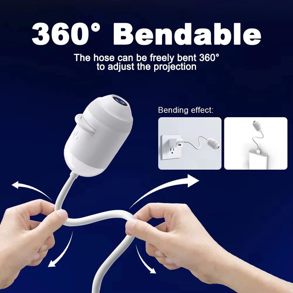 3-in-1 USB Starry Sky Projector Lamp With Clear Image Adjustable Brightness Touch Control Night Light And Star Projector 2026
