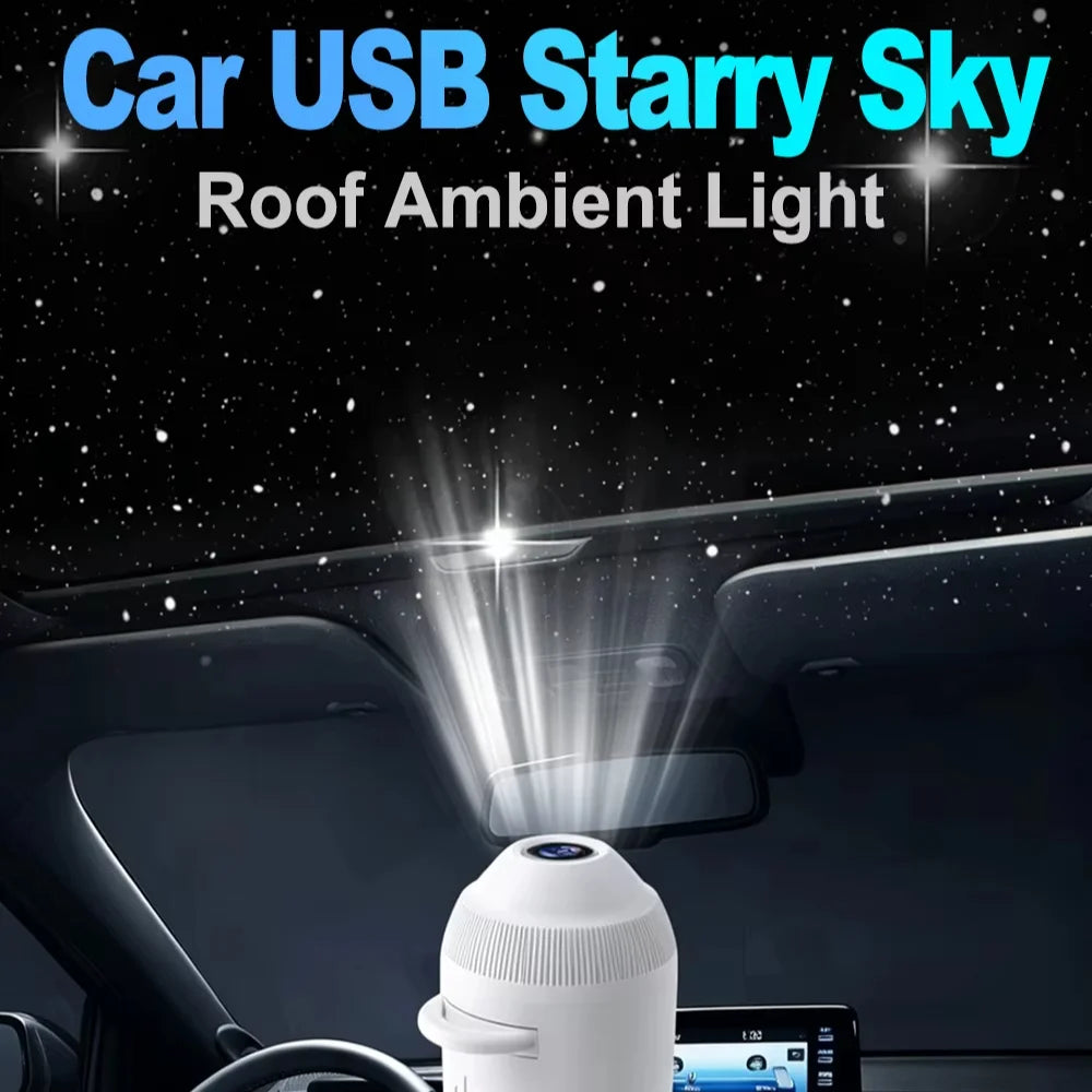 3-in-1 USB Starry Sky Projector Lamp With Clear Image Adjustable Brightness Touch Control Night Light And Star Projector 2026